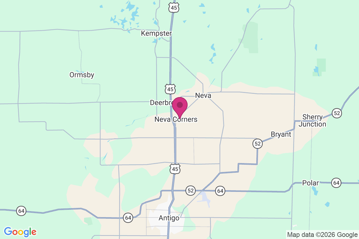 Neva Corners map
