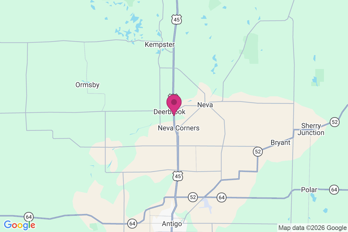 Deerbrook map