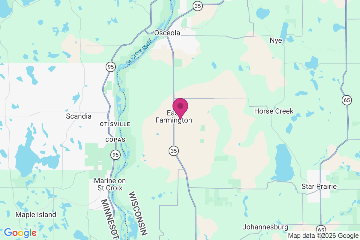 East Farmington map