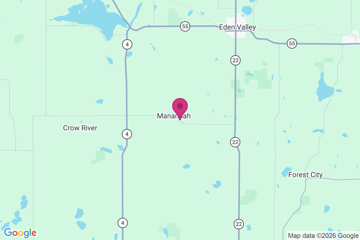 Manannah map