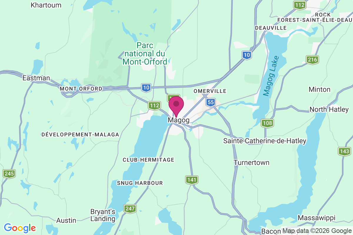 Canton Stanstead map