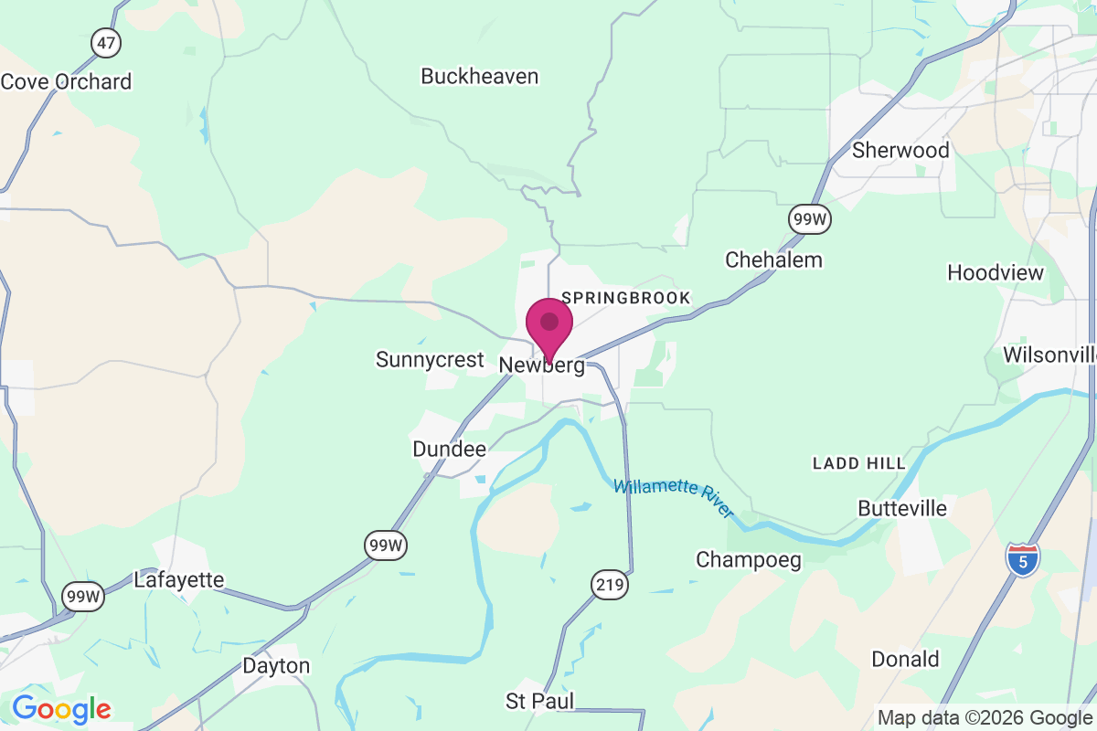 Newberg map