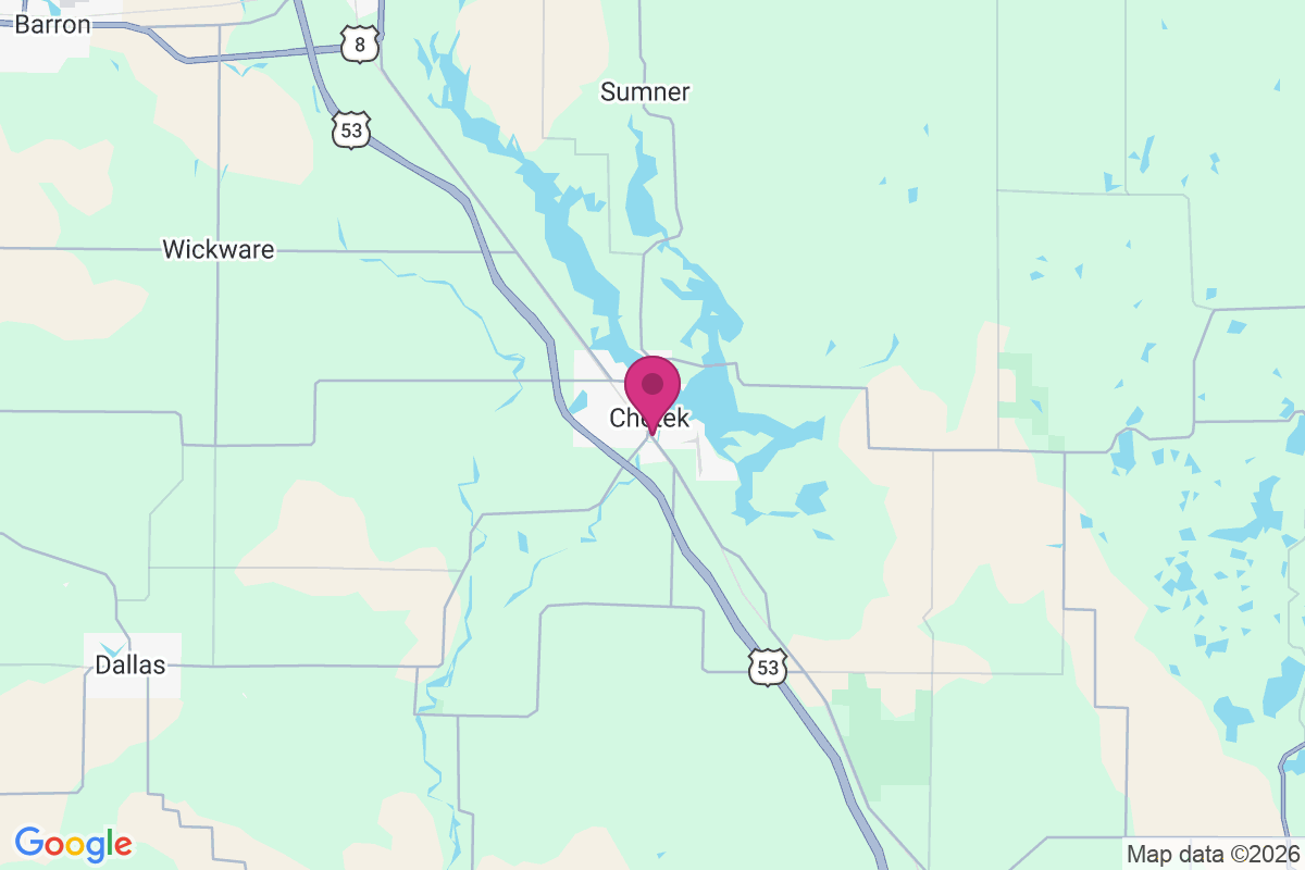 Chetek map