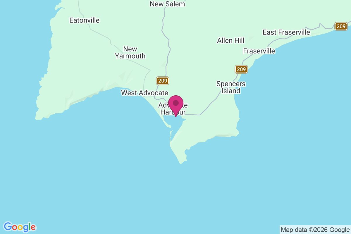 Advocate Harbour map