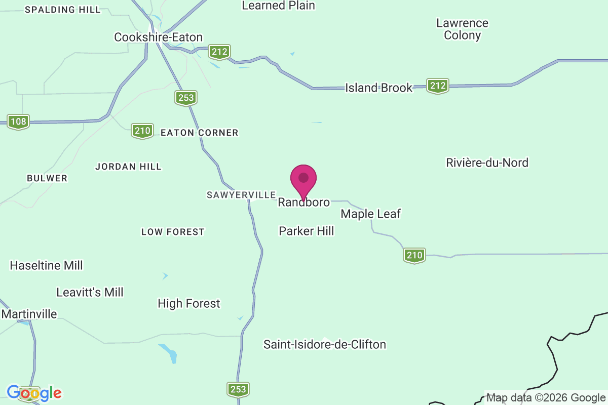 Randboro map