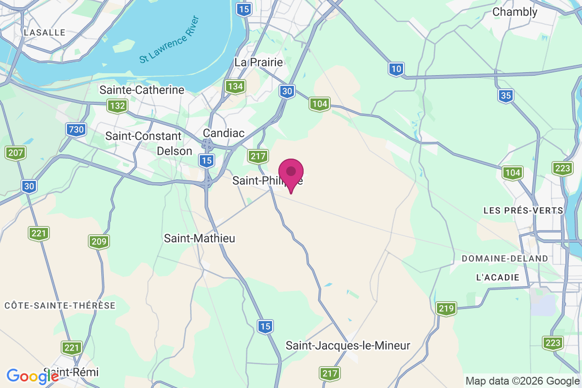Saint-Philippe-de-La Prairie map