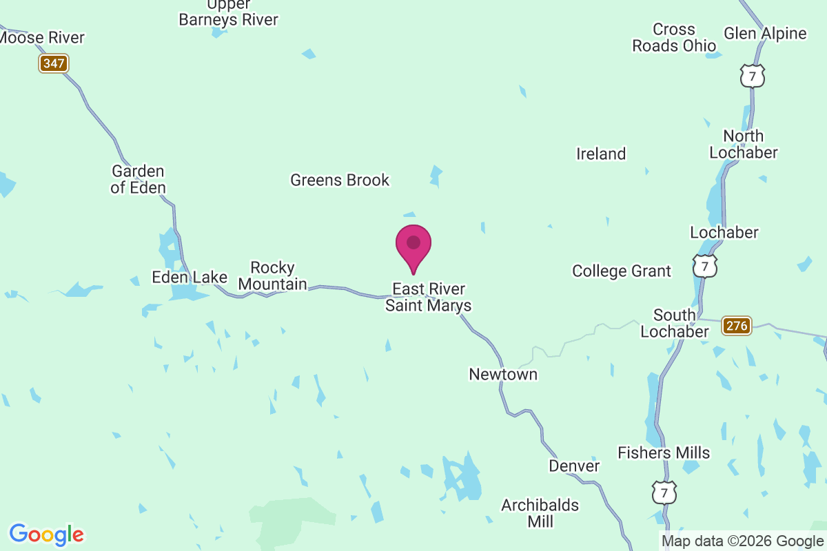 East River Saint Marys map