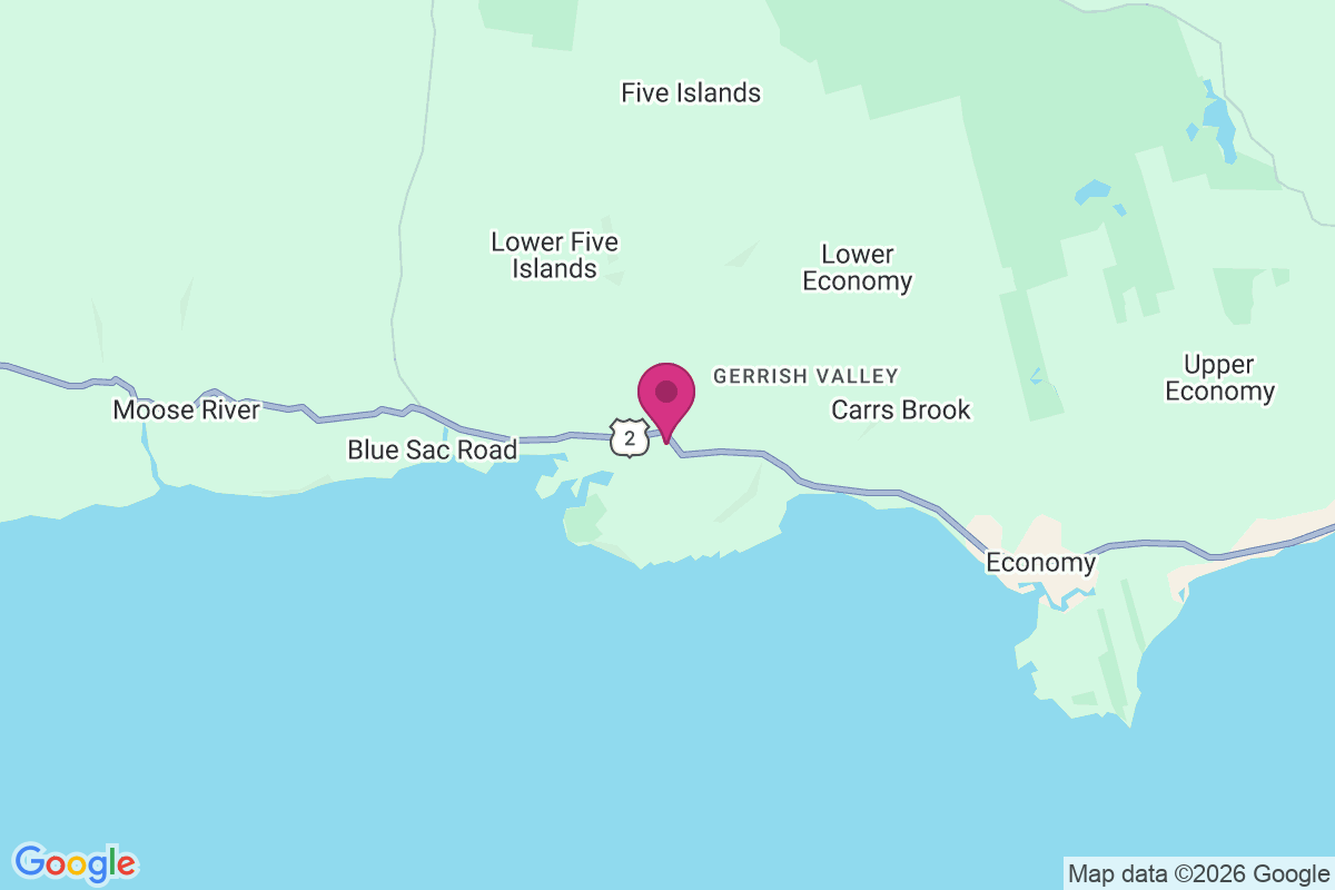 Five Islands map