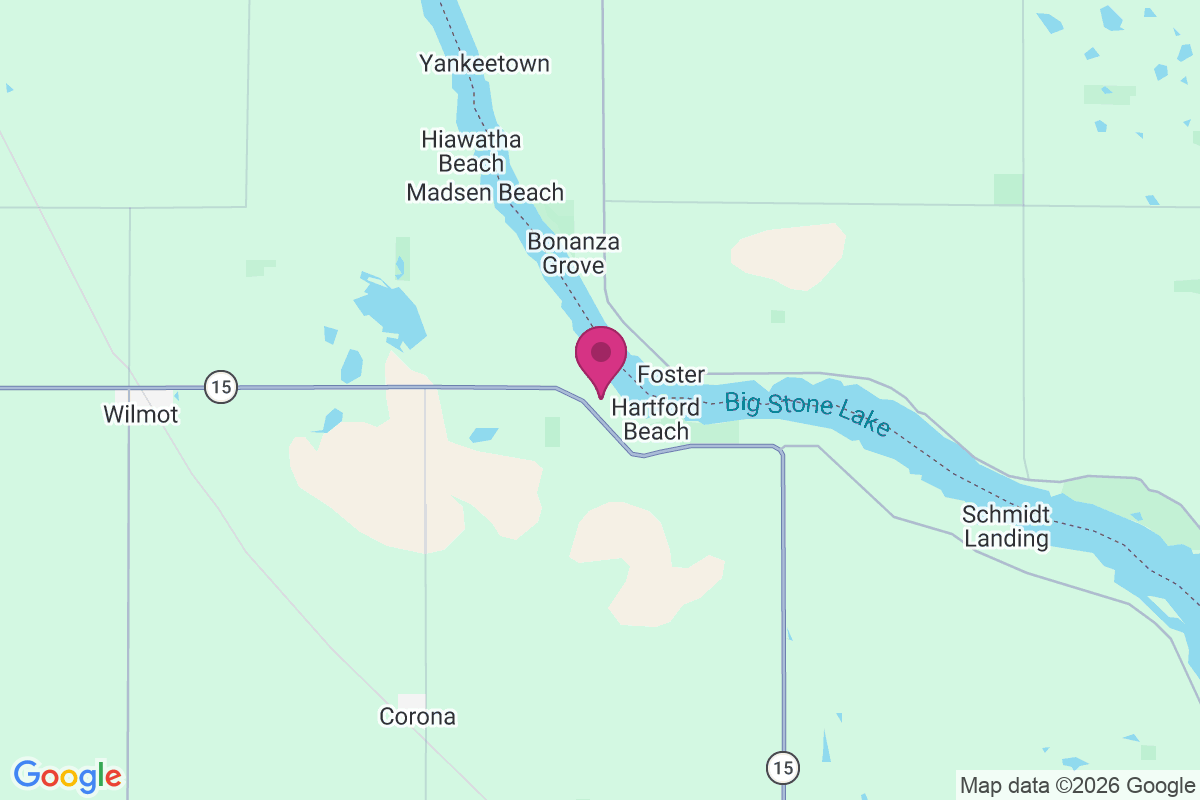 South Dakota Park map