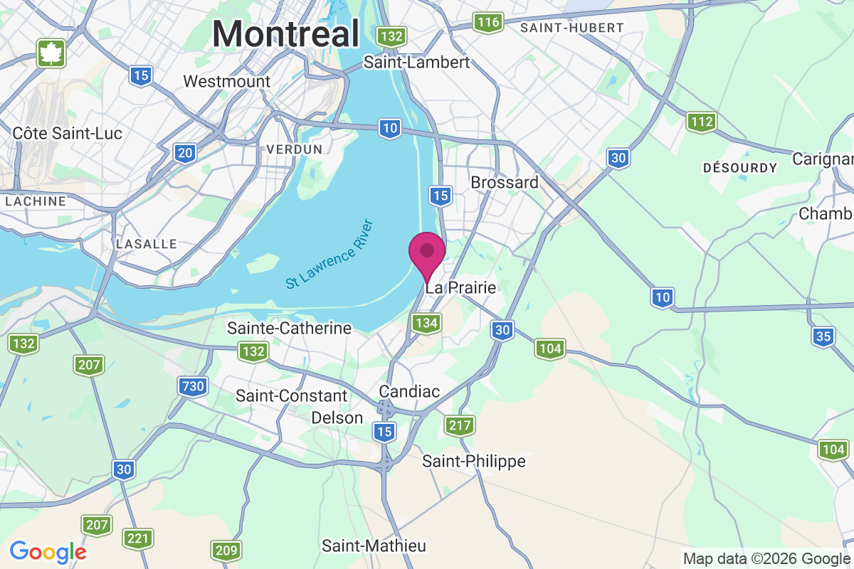 La Prairie map
