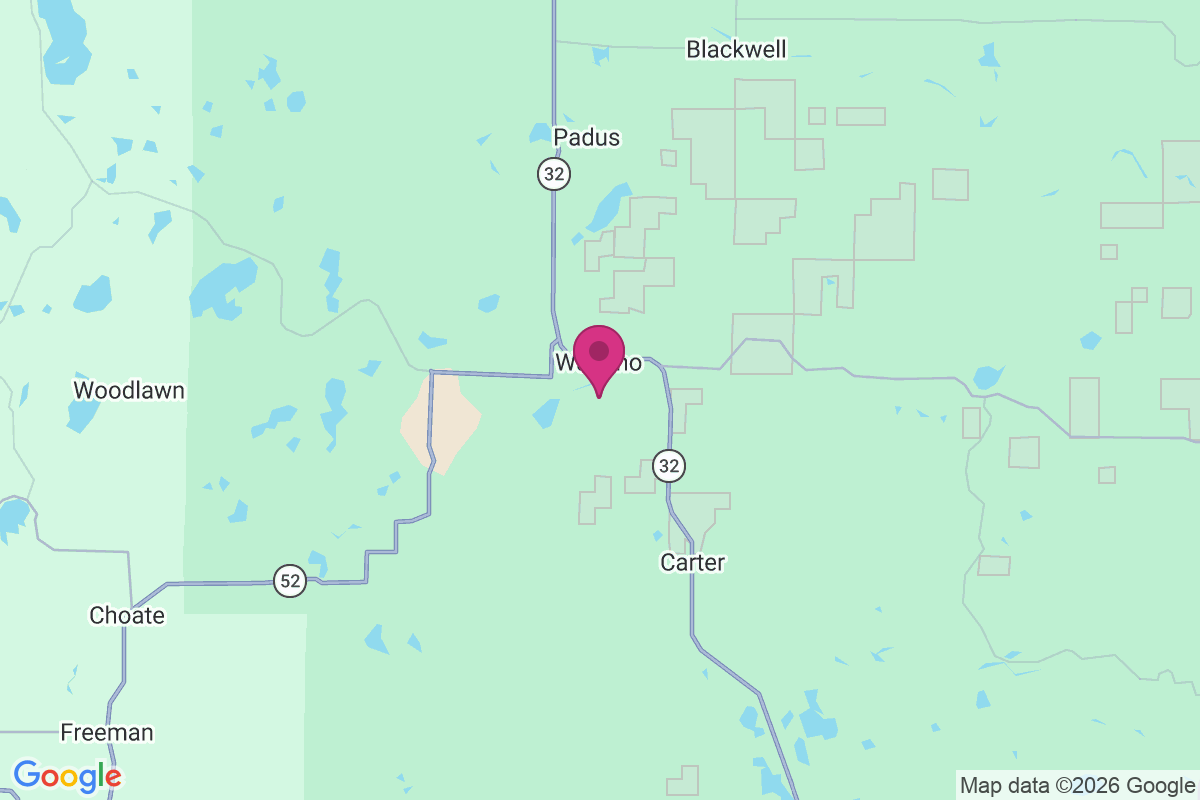 Wabeno map