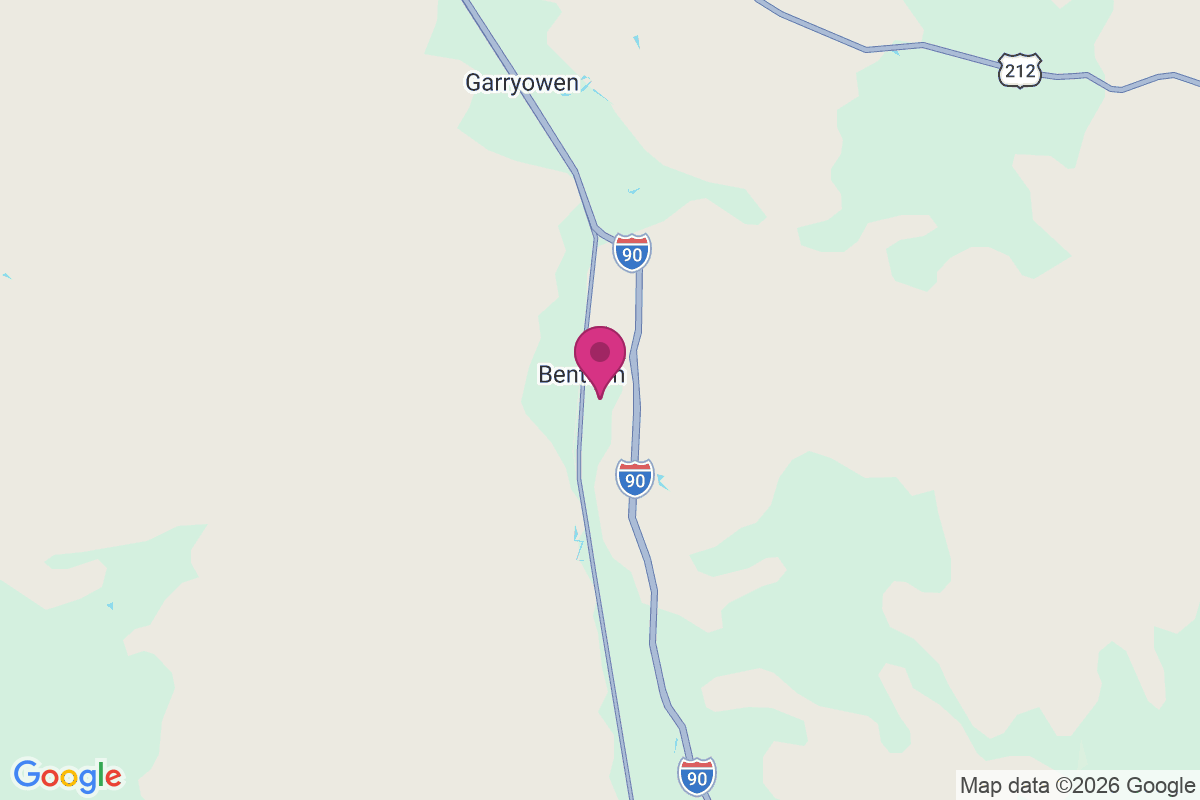 Benteen map