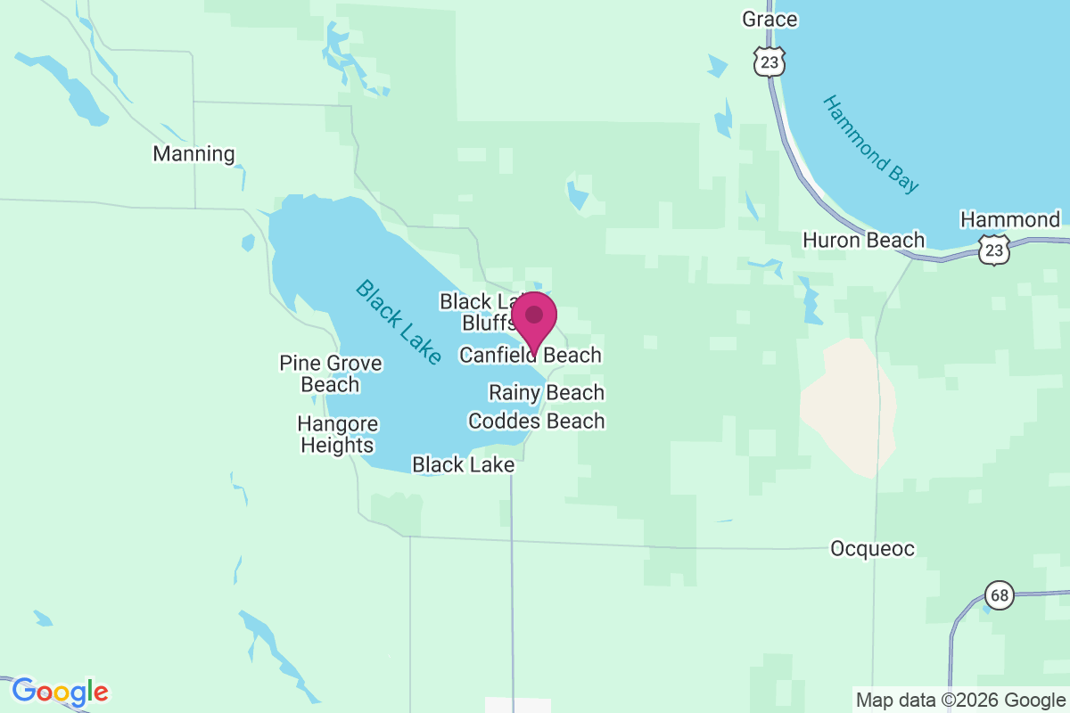 Canfield Beach map
