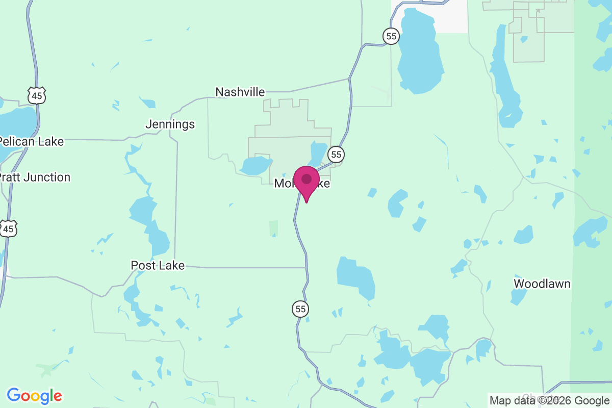 Mole Lake map