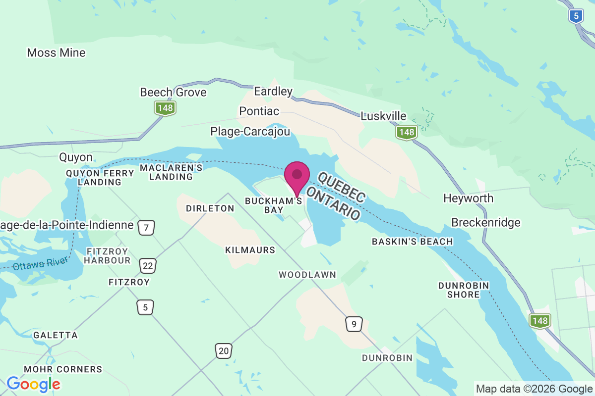 Constance Bay map