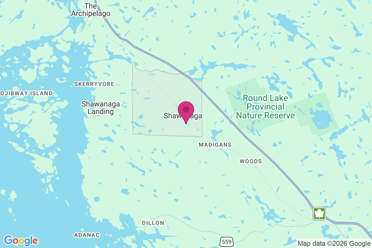 Shawanaga map