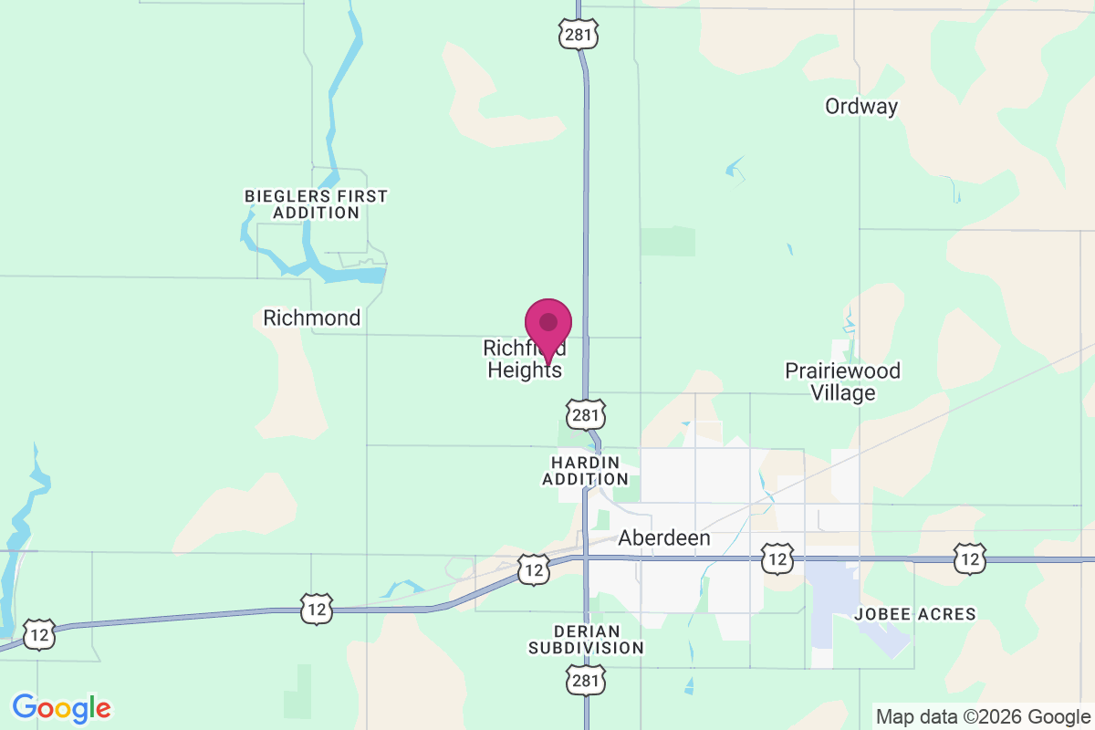 Richfield Heights map