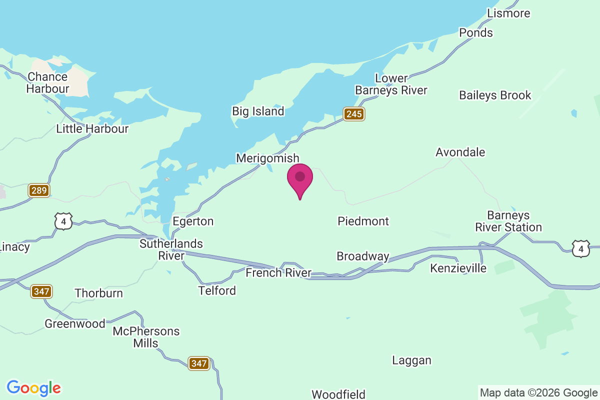 Merigomishe map