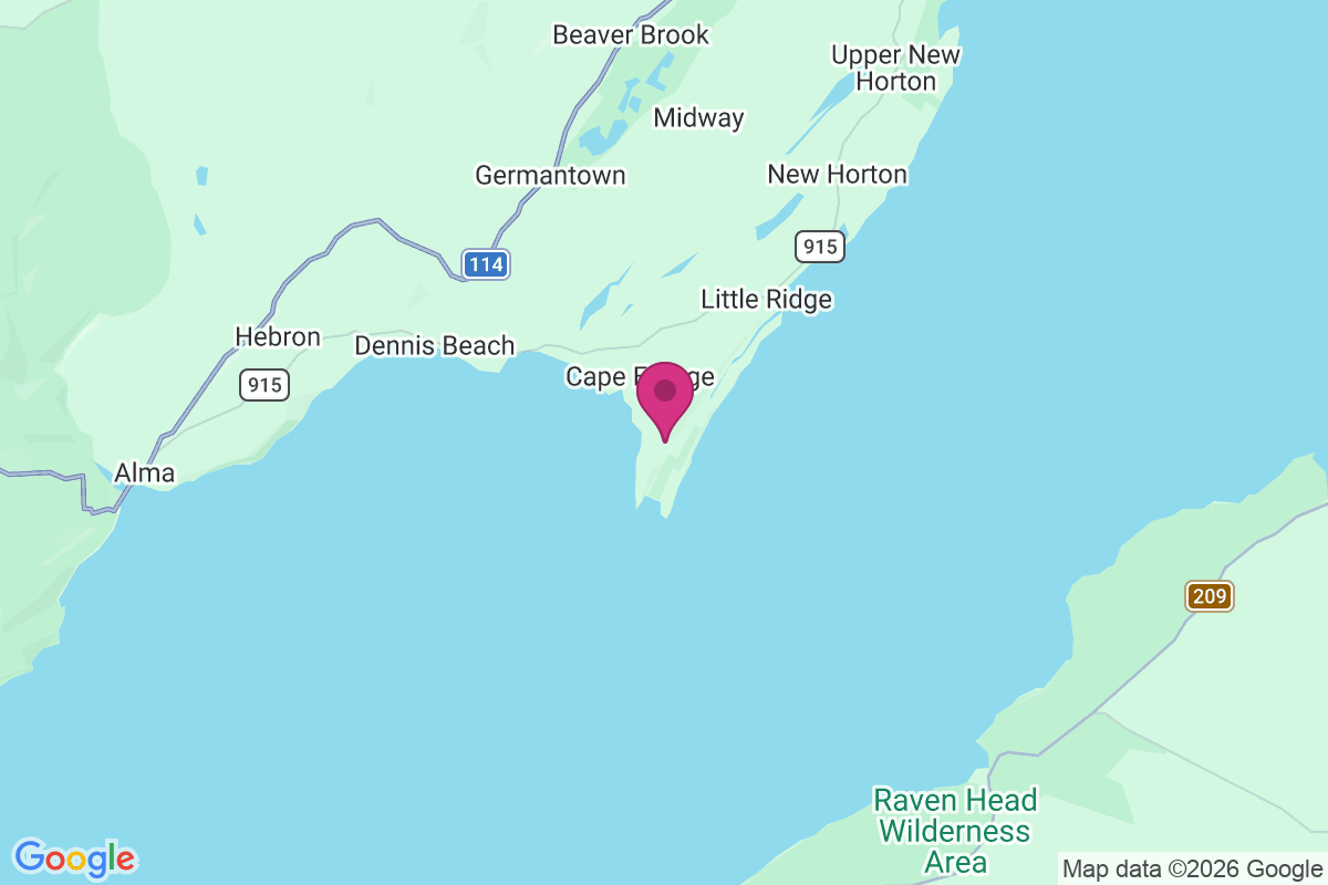 Cape Enrage map