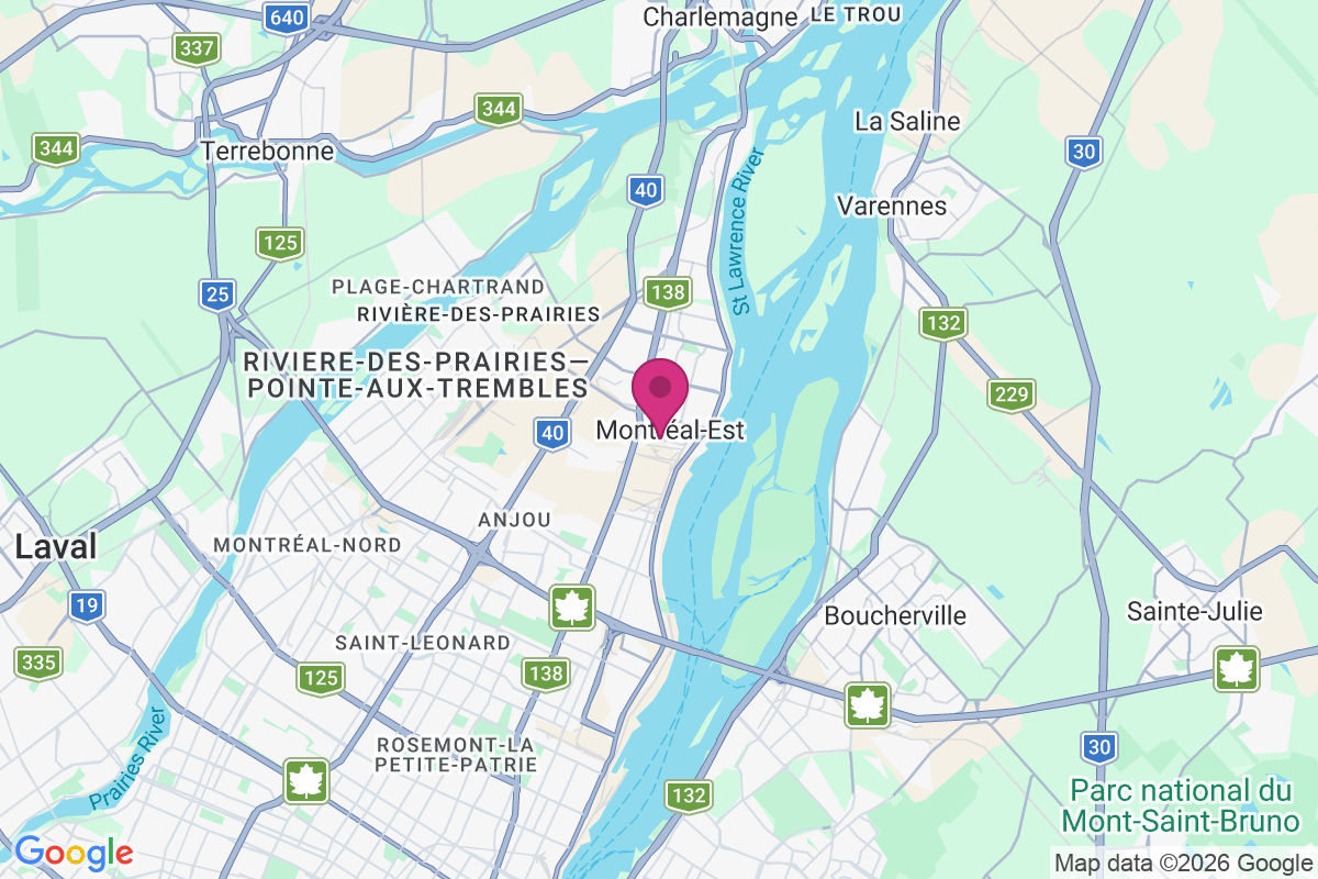 Montreal-Est map