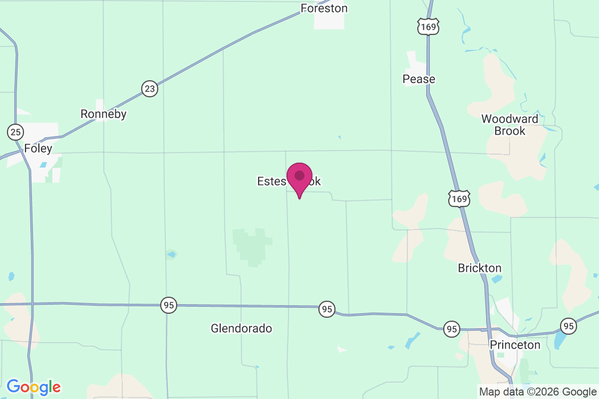 Estes Brook map