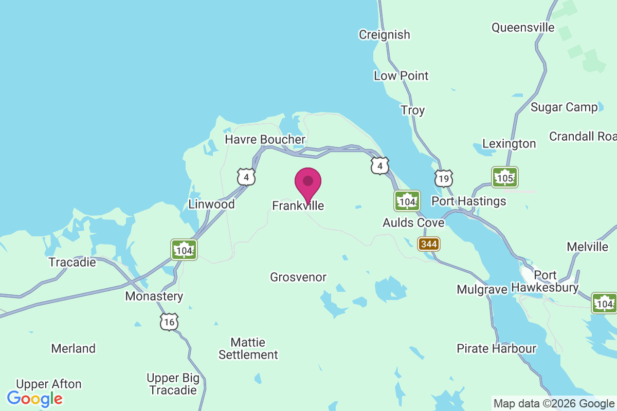 Havre Boucher map