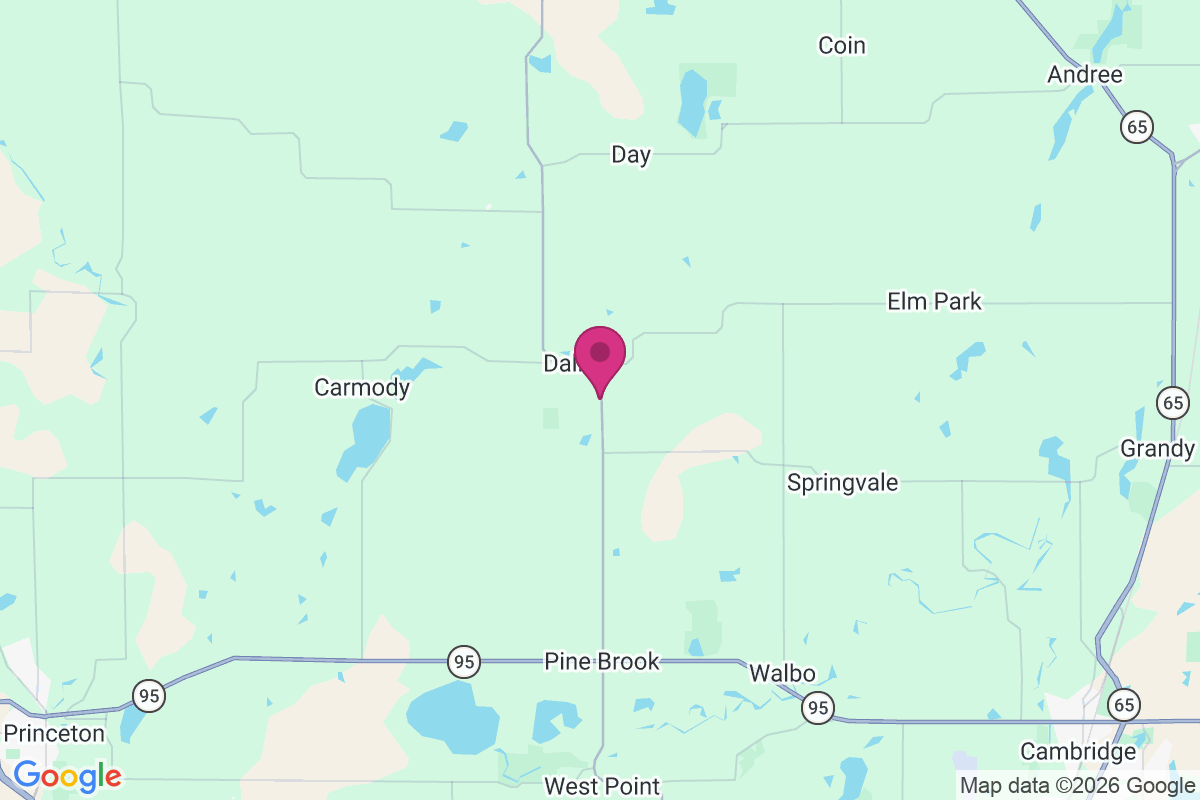 Dalbo map