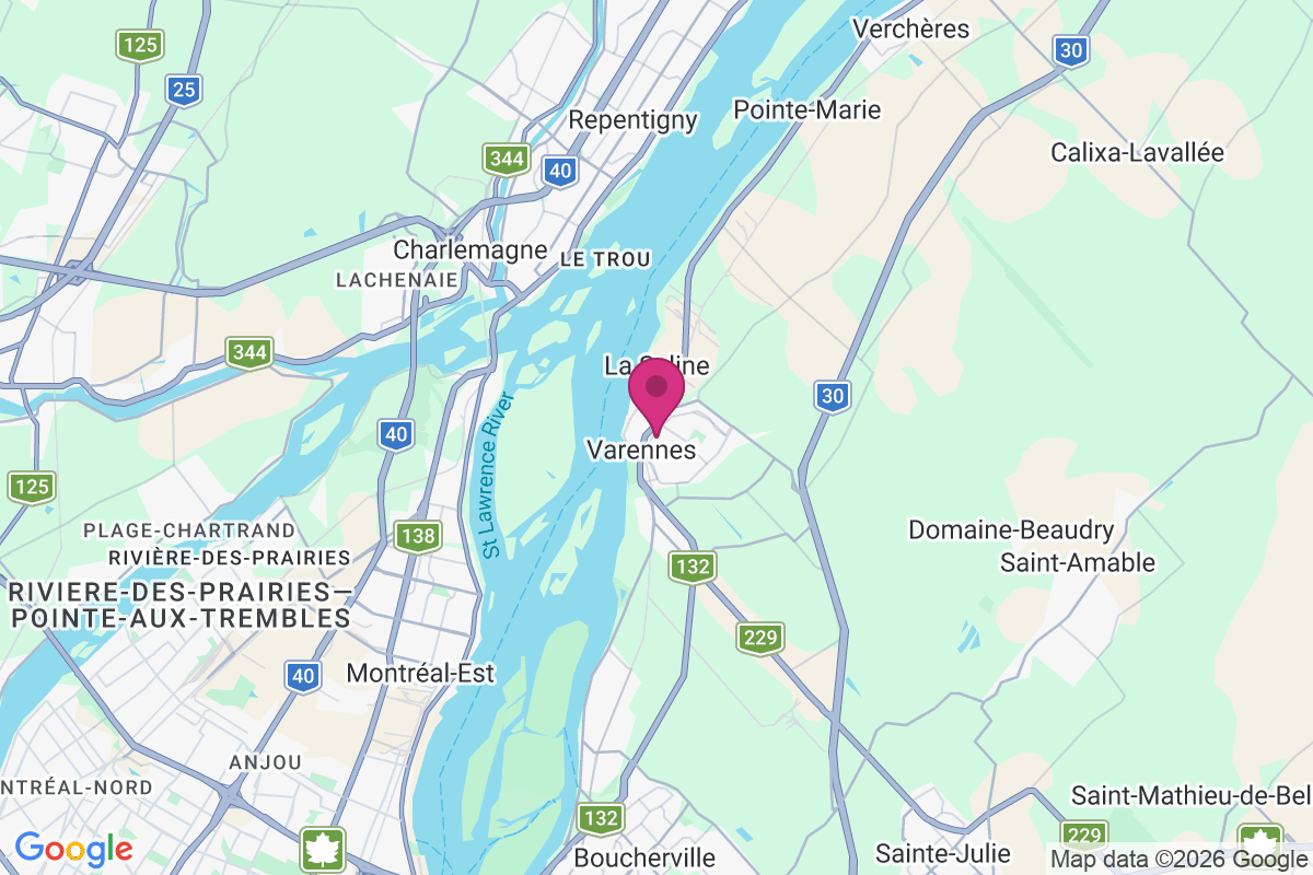 Varennes map