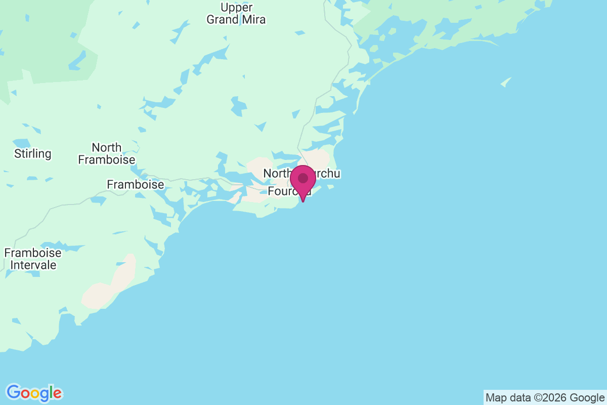 Fourchu map