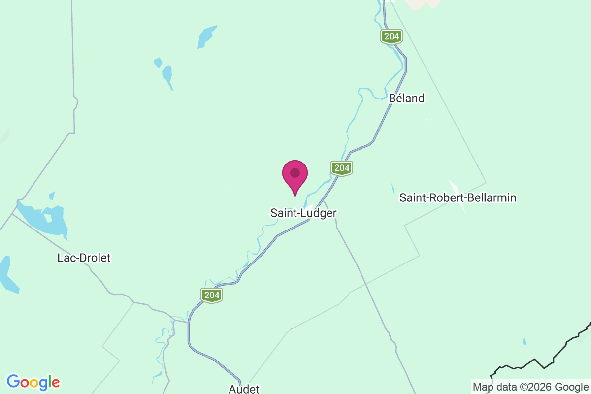 Saint-Ludger map