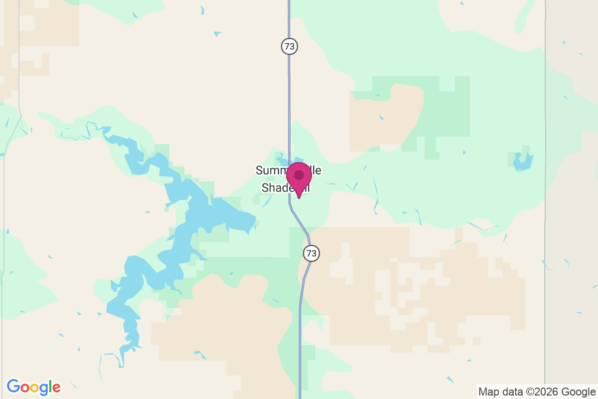 Shadehill map