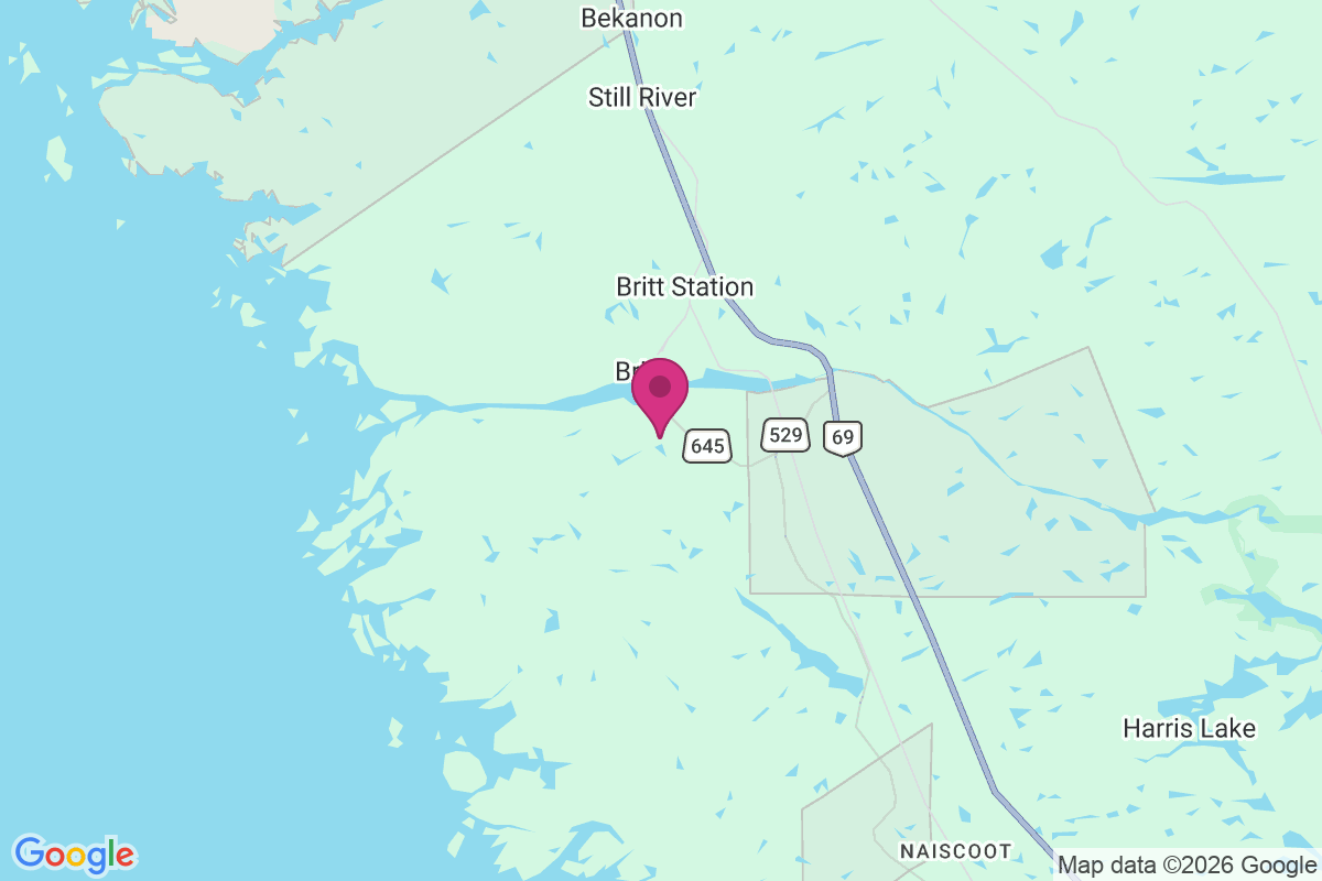 Byng Inlet map