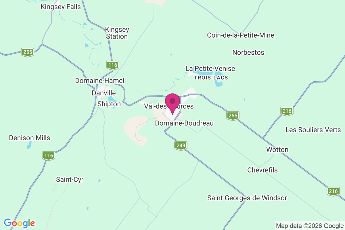 Val-des-Sources map