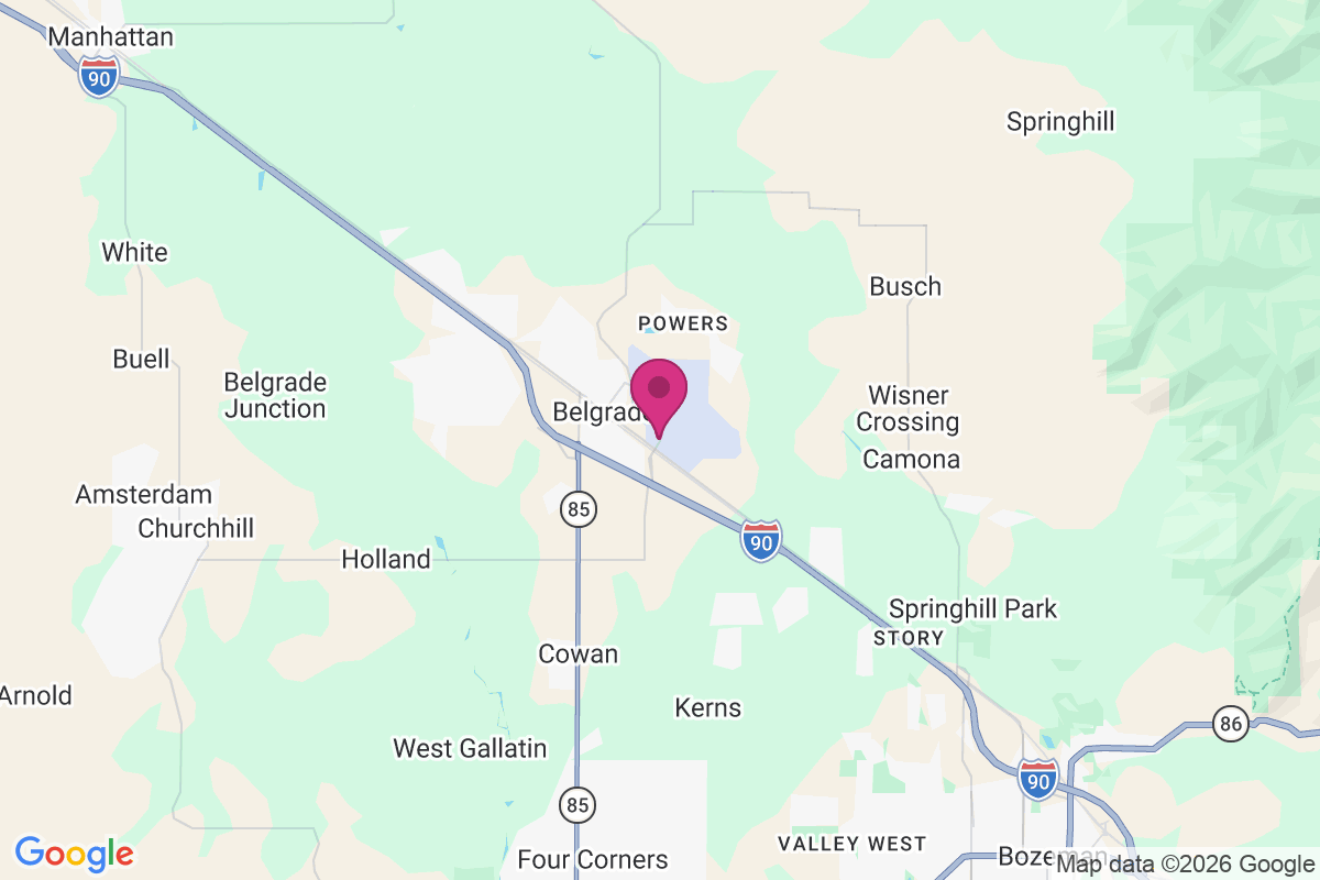 Belgrade Village Mobile Home Park map