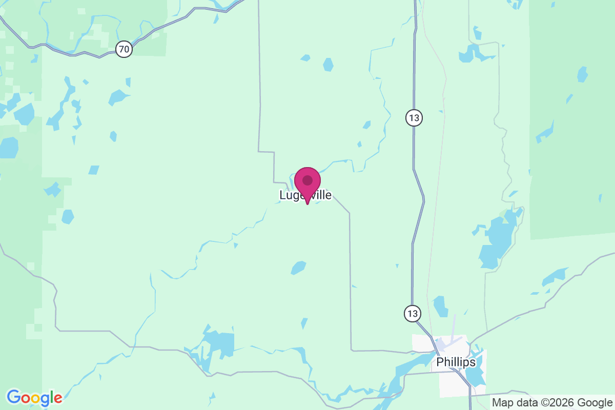 Lugerville map
