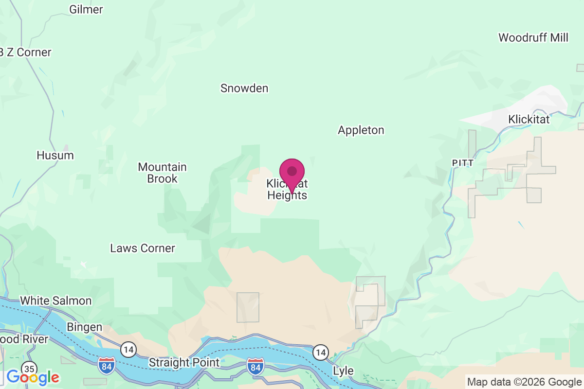 Klickitat Heights map