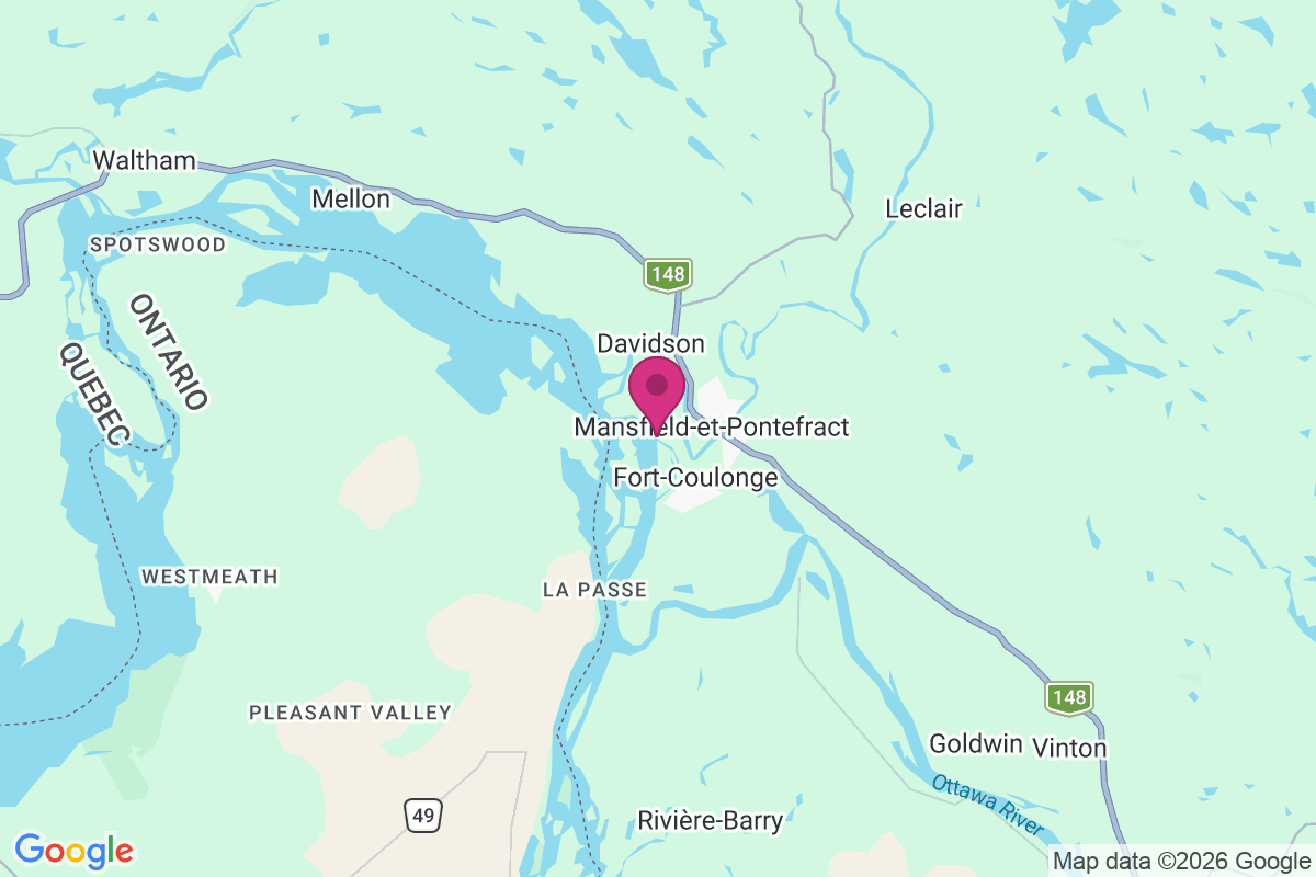 Fort Coulonge map