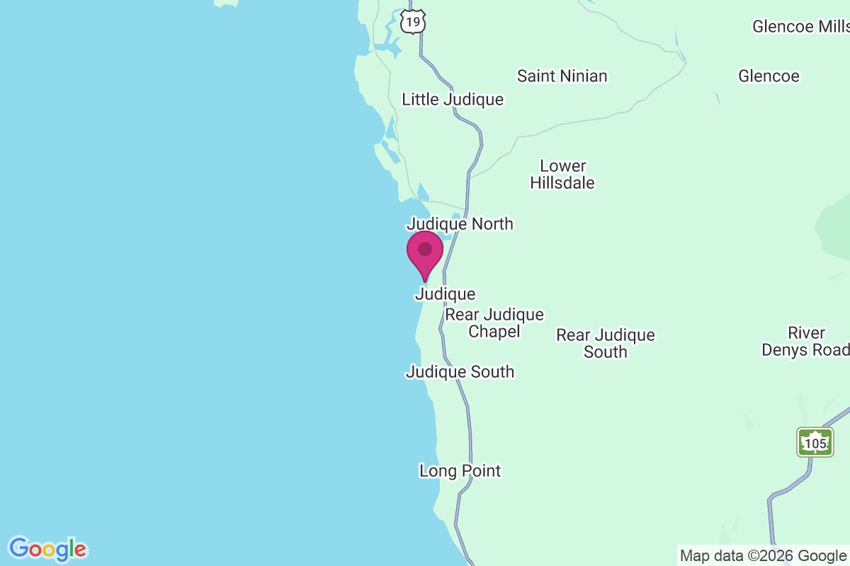 Judique map
