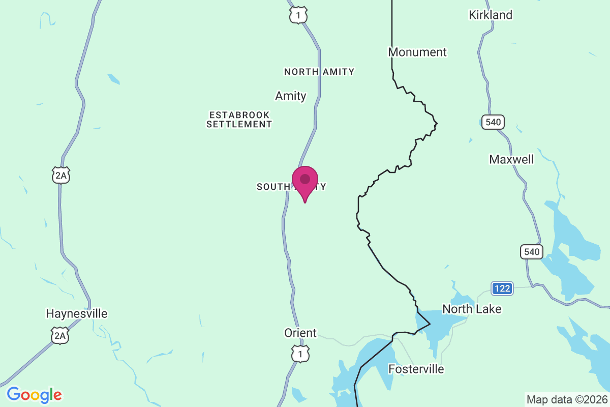 South Amity map