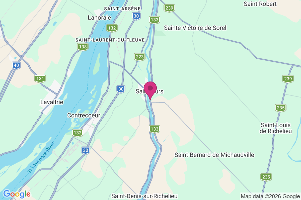 Saint-Roch-de-Richelieu map
