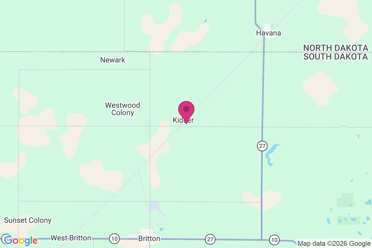 Kidder map