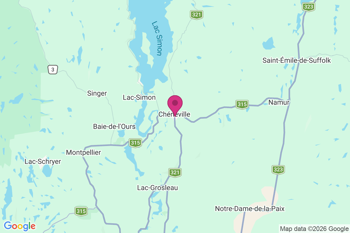 Lac-simon map