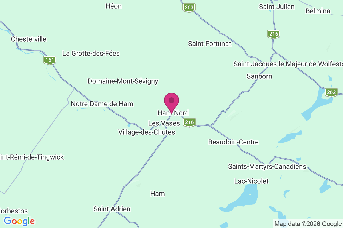 Ham Nord map