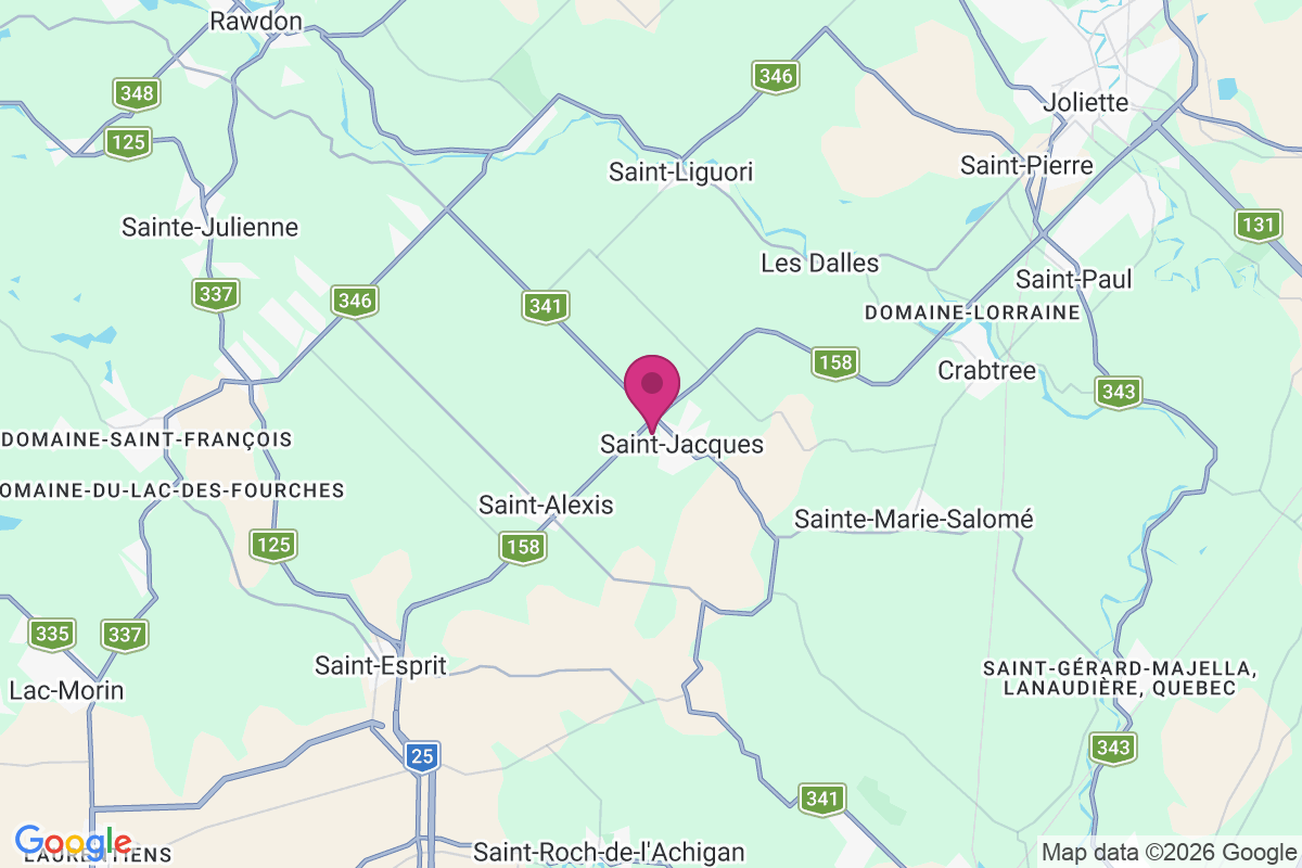 Saint Jacques de l'Achigan map