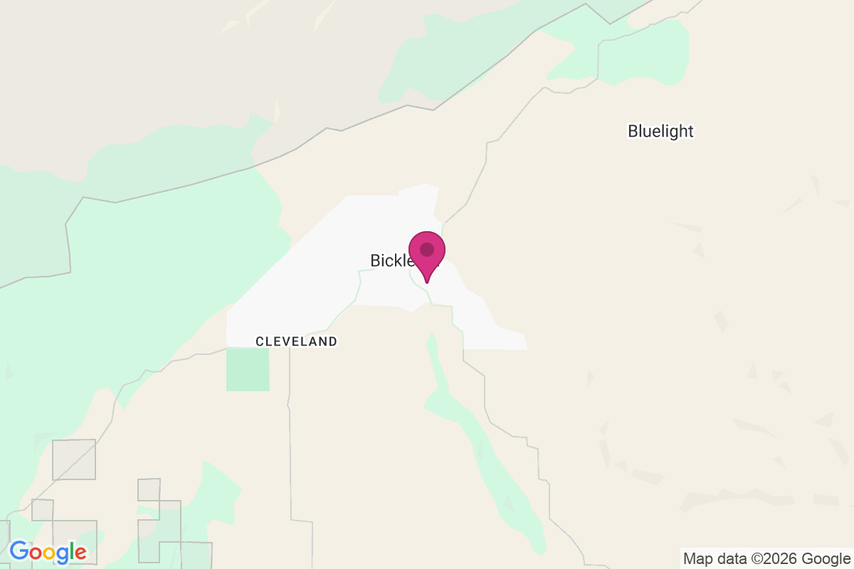 Bickleton map