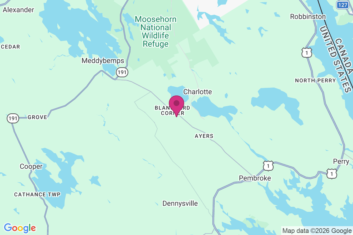 Blanchard Corner map
