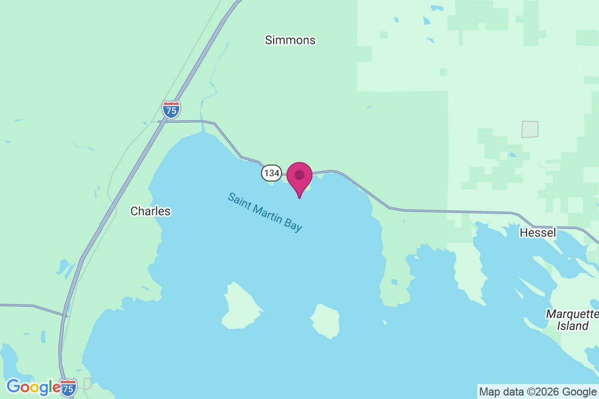 Pontchartrain Shores map