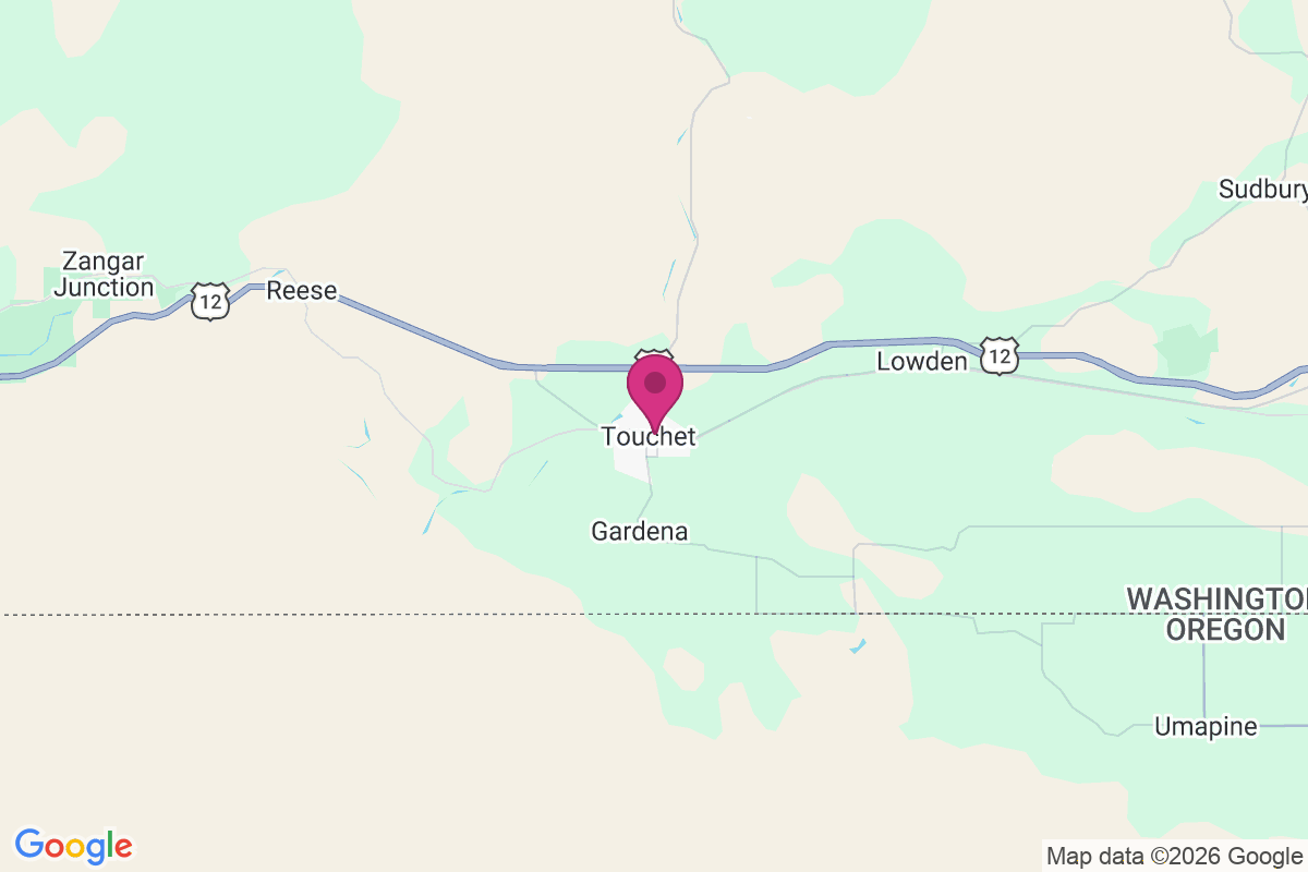 Touchet map