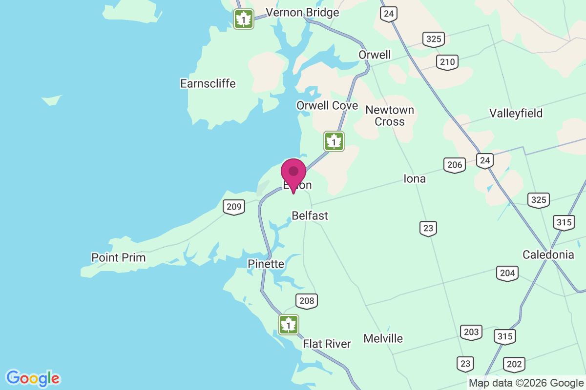 Belle River map