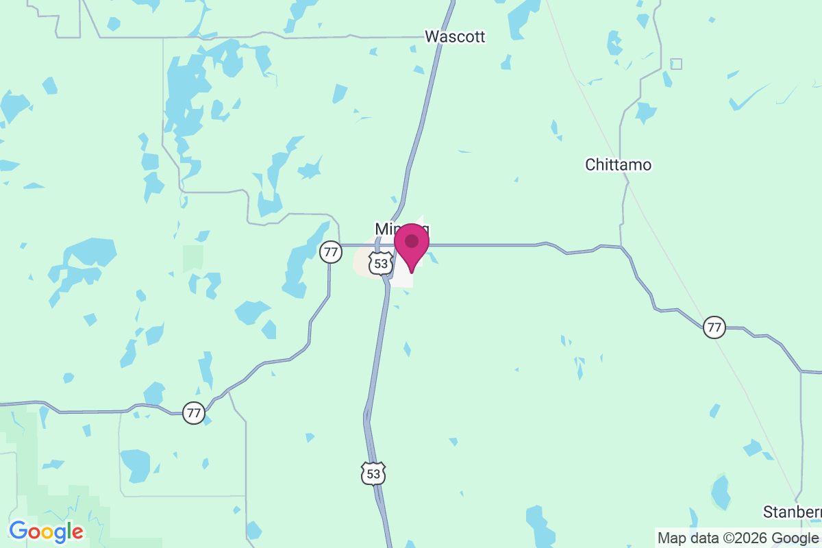 Minong map
